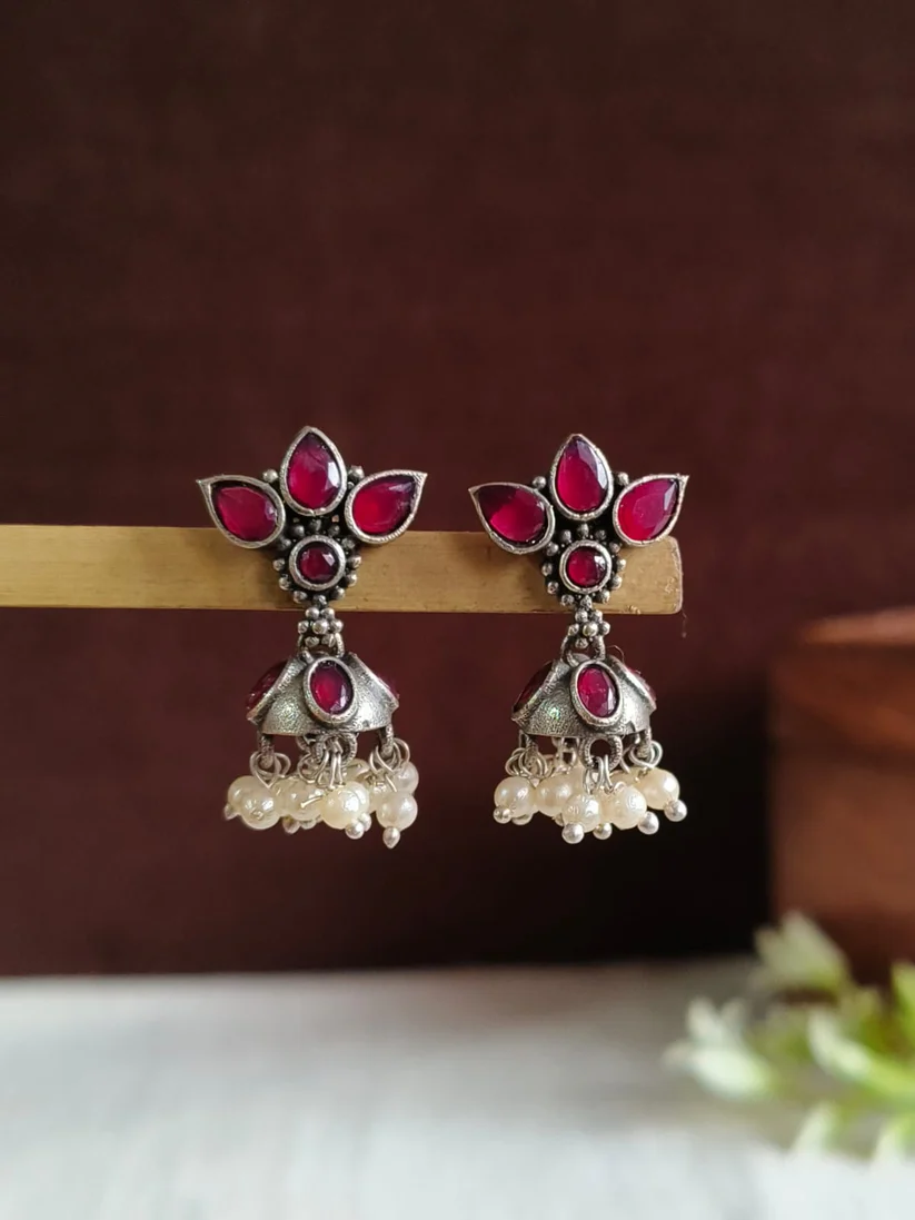 Oxidised Earrings AJP2026-62