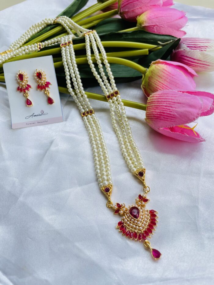 Maharani Tanmani With Earrings AJP2024-43