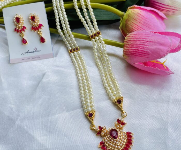 Maharani Tanmani With Earrings AJP2024-43