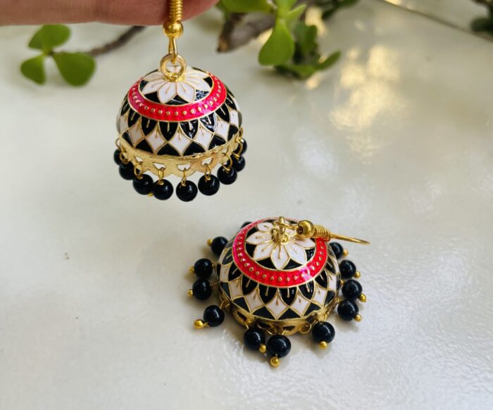 Small Size Meenakari Earrings AJP2024-28