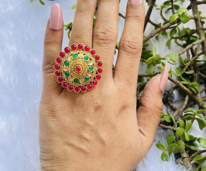 Multicolor Finger Ring AJP2023-340