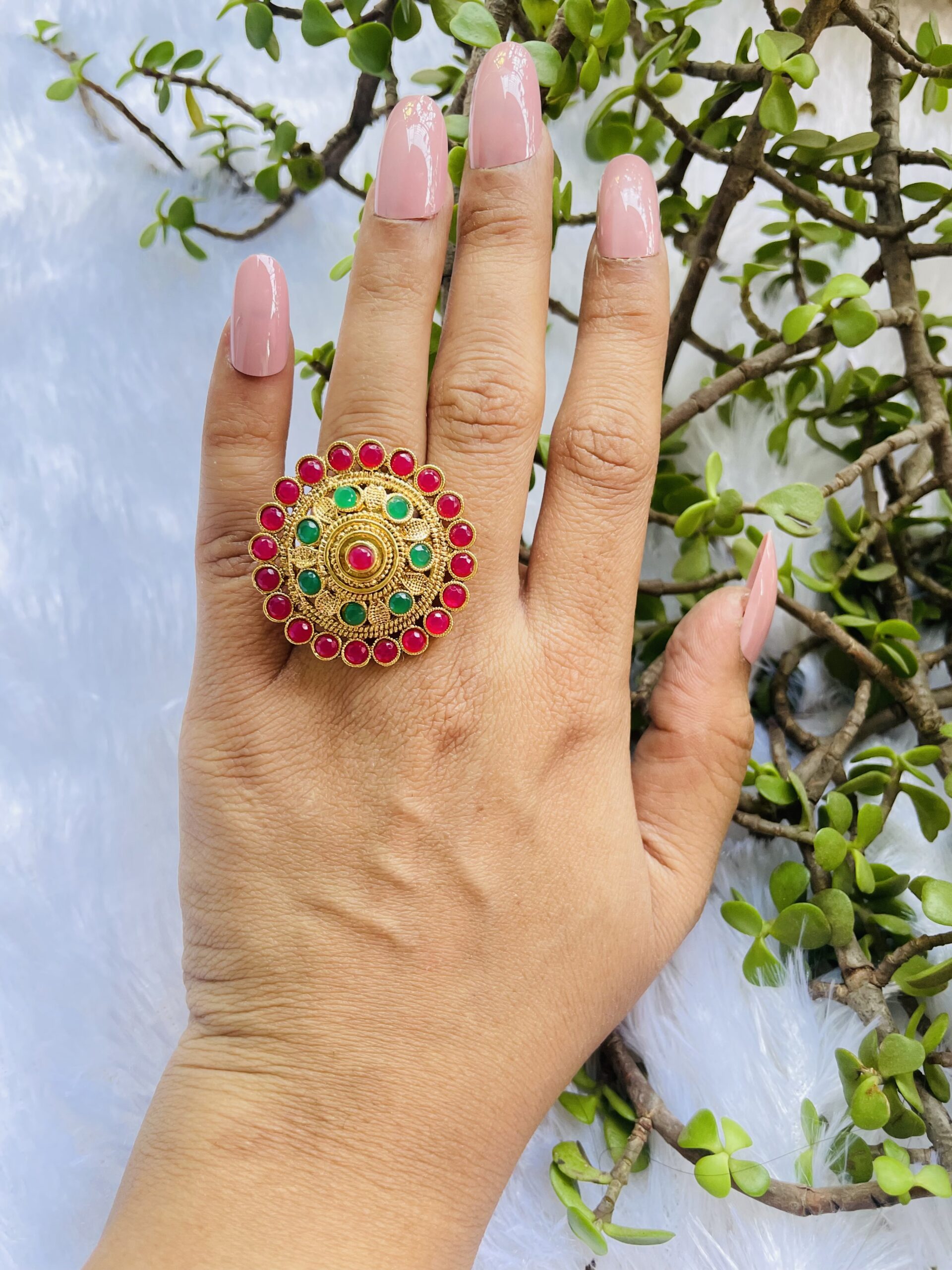 Multicolor Finger Ring AJP2023-340