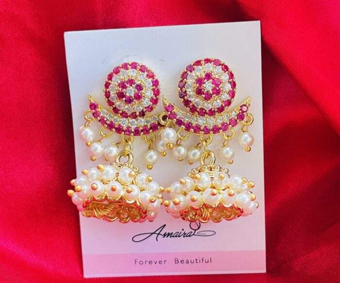 AD Stone Jhumka AJP2024-11
