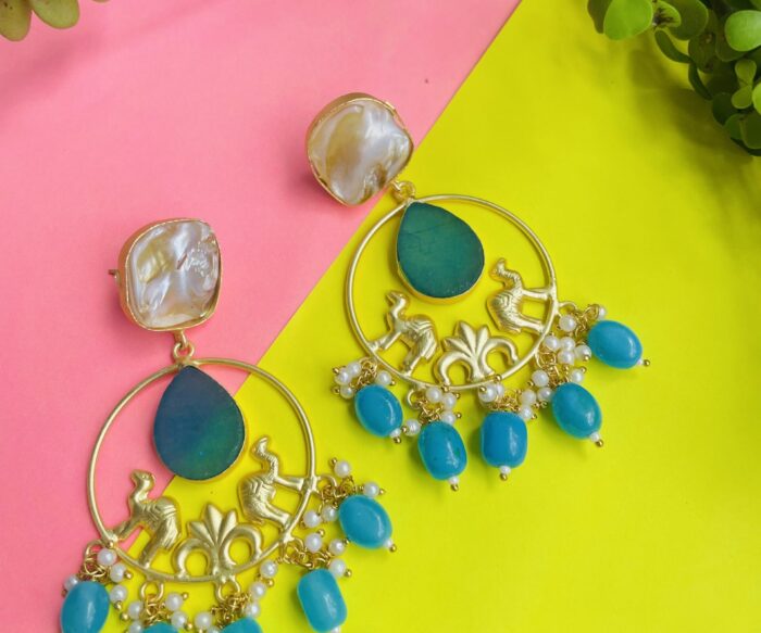 Super Light Weight Camel Earring AJP2023-211