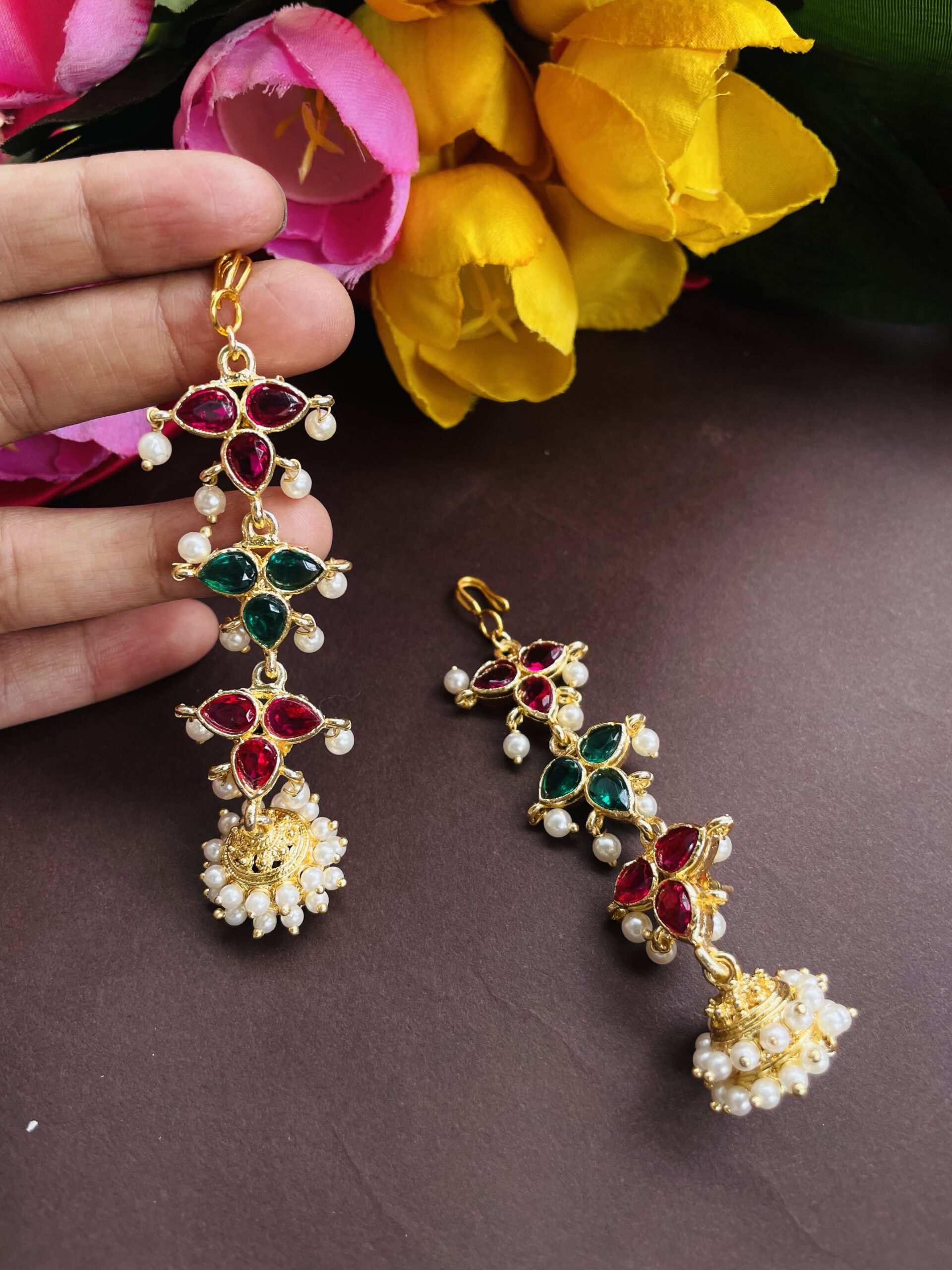 Multicolored Earcuff AJP2024-85 - Image 2