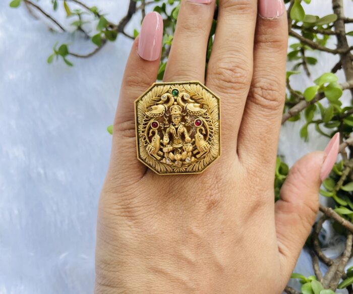 Big Size Temple Finger Ring AJP2023-342