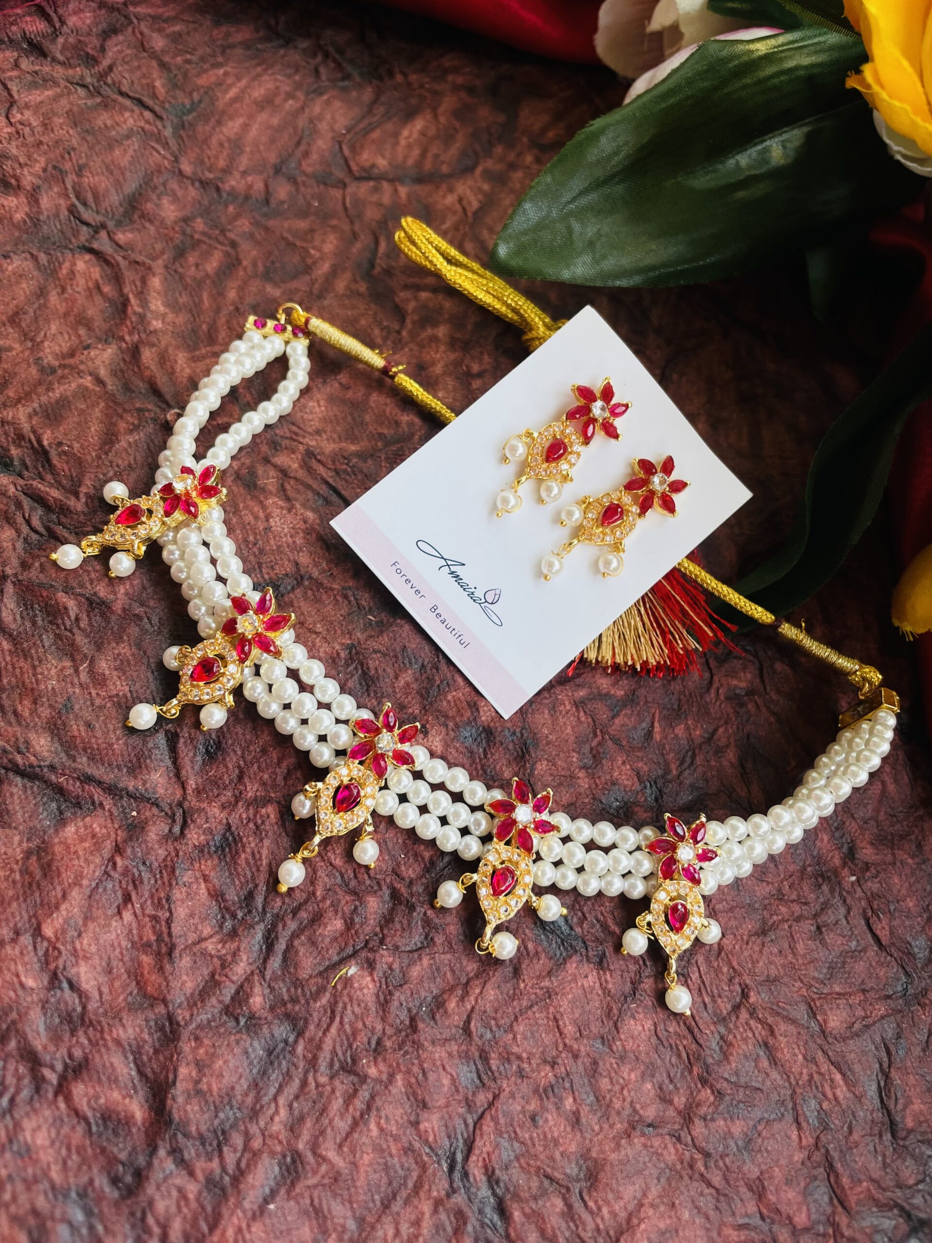 Chinchpethi With Earrings AJP2024-68 - Image 2