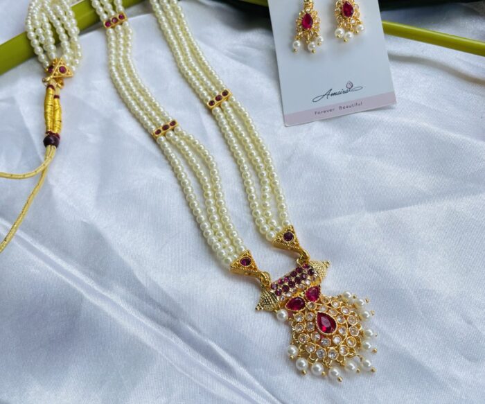 Rajkala Tanmani With Earrings AJP2024-41