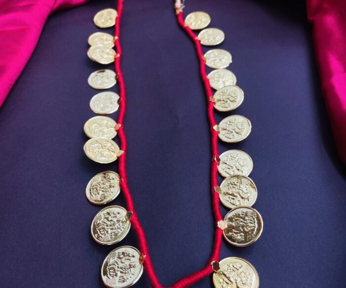 Long Putali Haar With Red Thread AJP2023-284