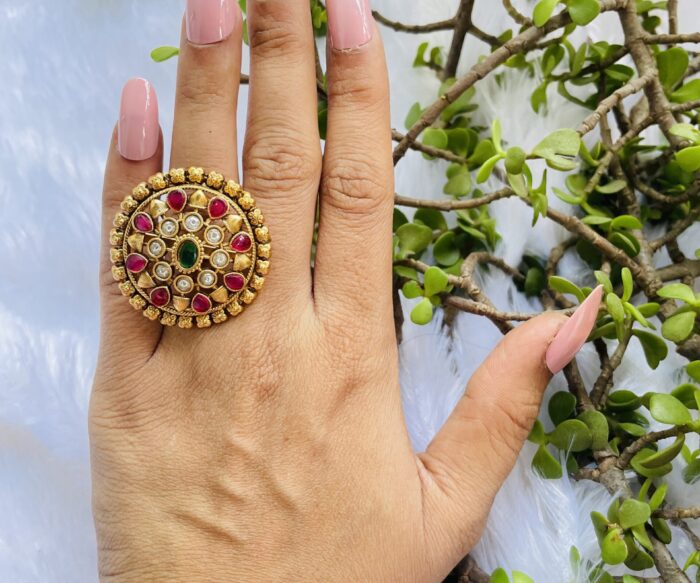 Kemp Stone Finger Ring AJP2023-344