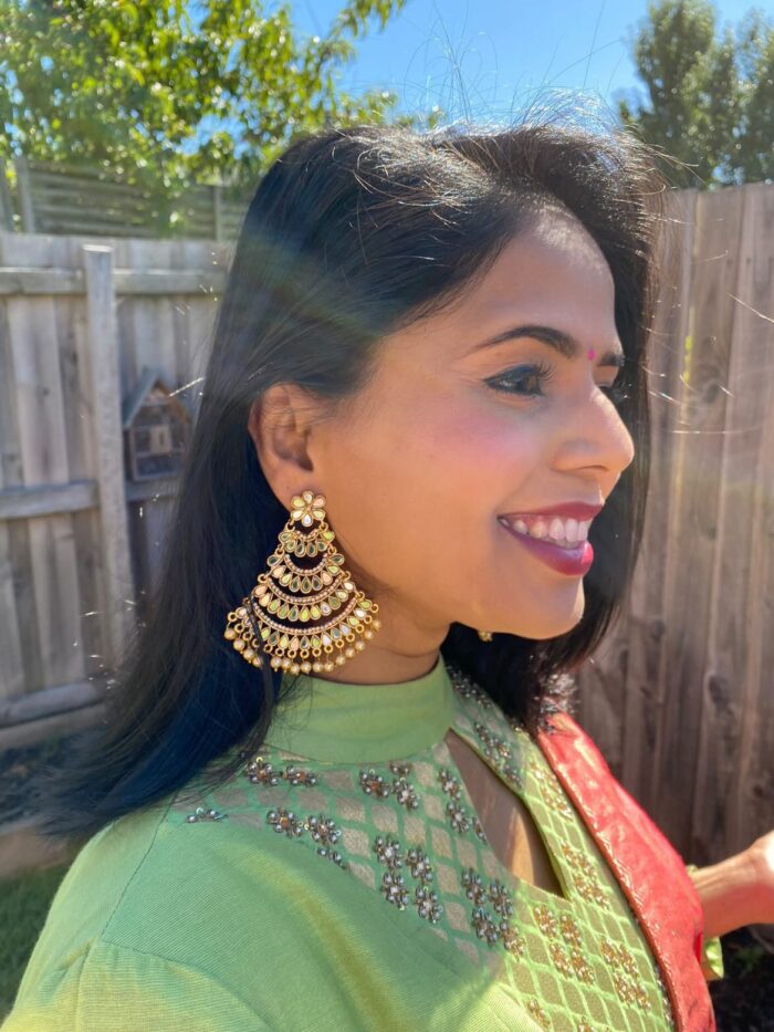 MIRROR EARRINGS AJP2022-25