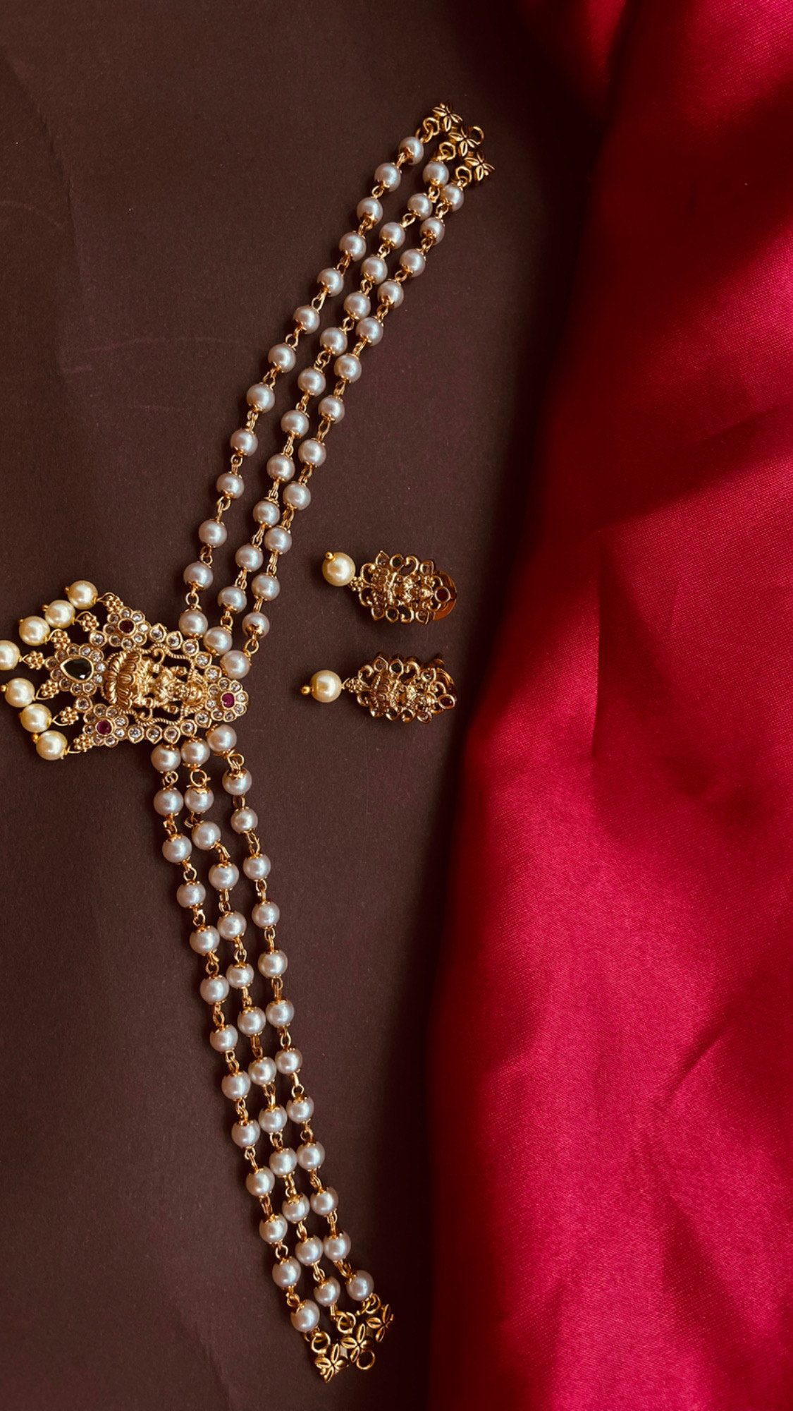 Simple Lakshmi Choker AJP2023-283 - Image 2