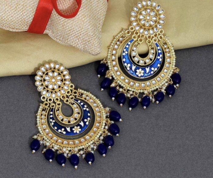 Kundan Meenakari Earring AJP2022-1