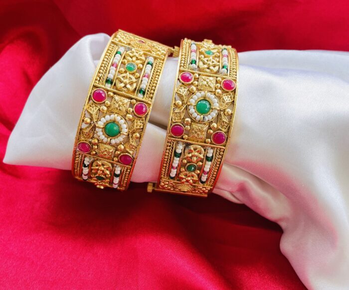 Motti Kundan Bangles AJP2024-92