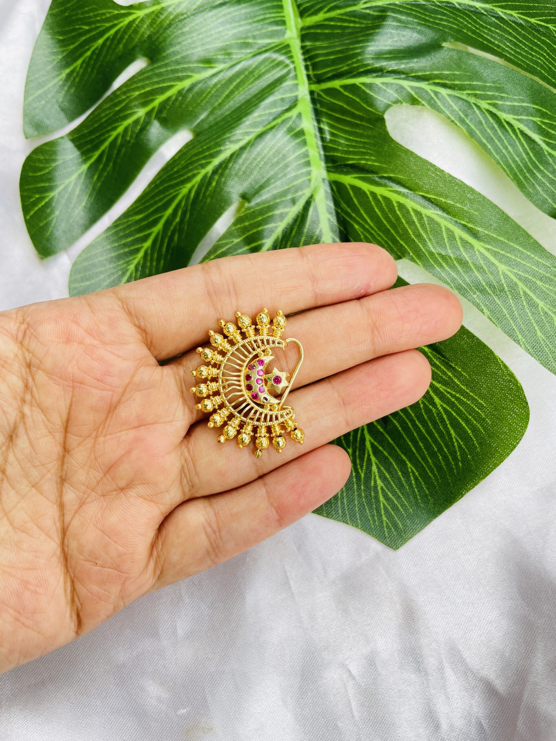 Chandrika Clip On Nath AJP2024-208 - Image 2