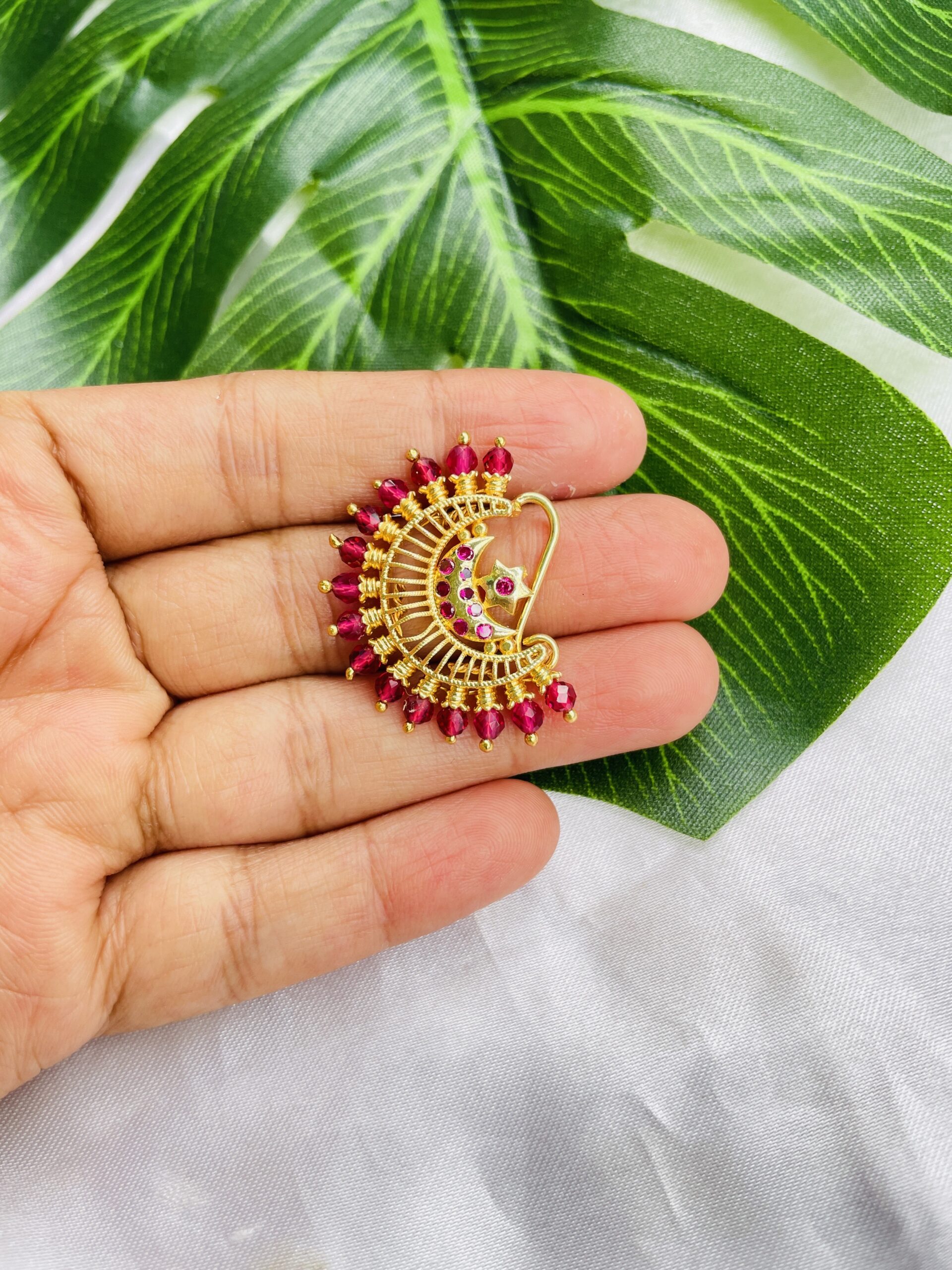 Chandrika Clip On Nath AJP2024-208 - Image 3