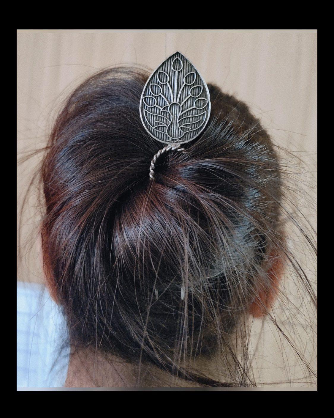 German Silver Oxidised Earrings Combo AJP2023-230 - Image 2