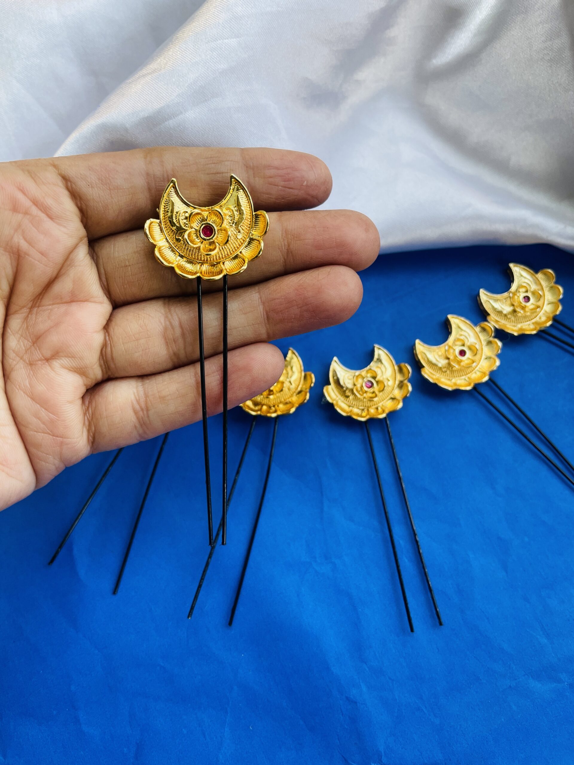 Chandrakor Hair Pin AJP2024-240 (Pack of 6) - Image 2
