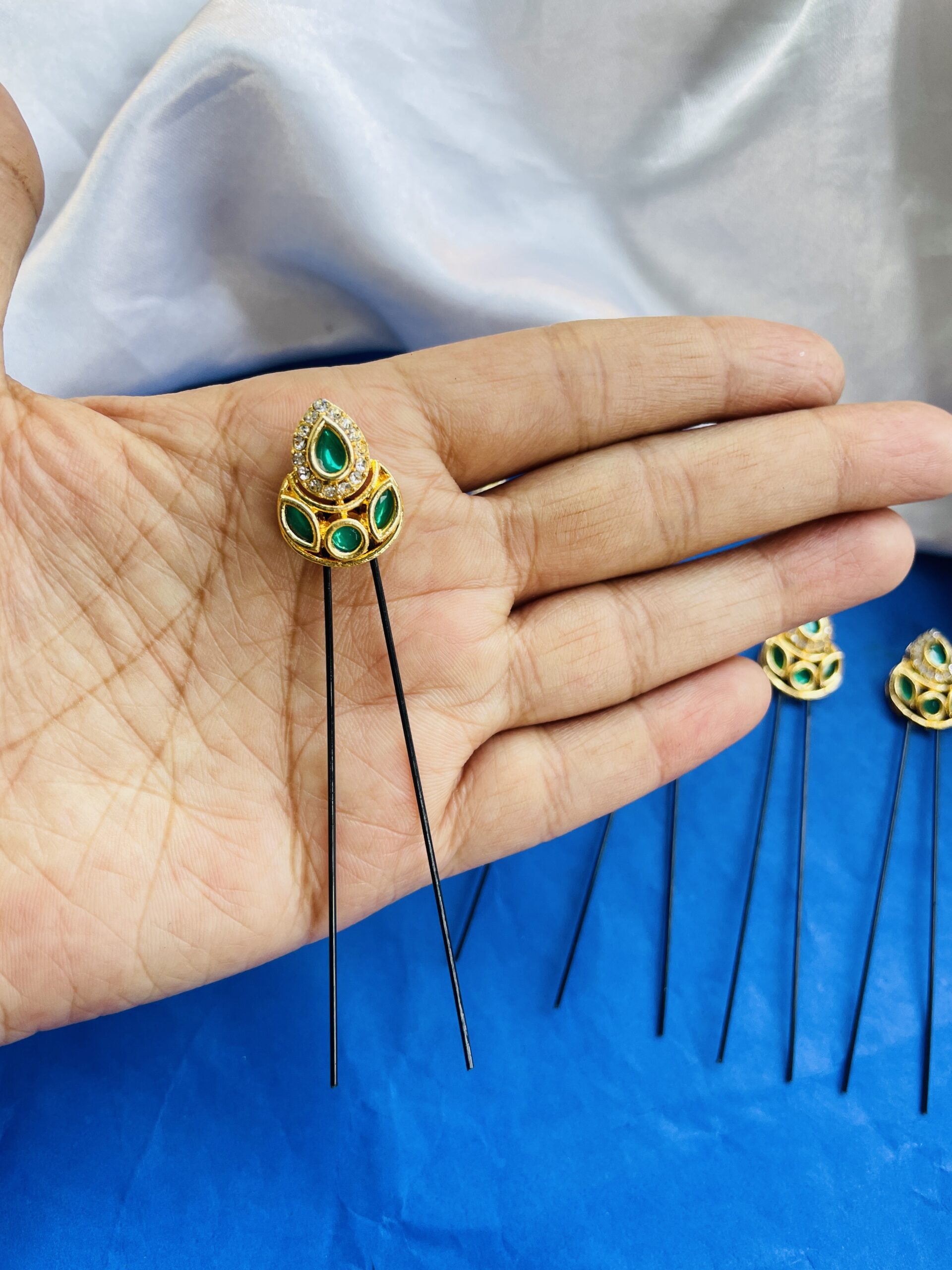 Badami Hair Pin (Pack Of 6 ) AJP2024-241 - Image 2