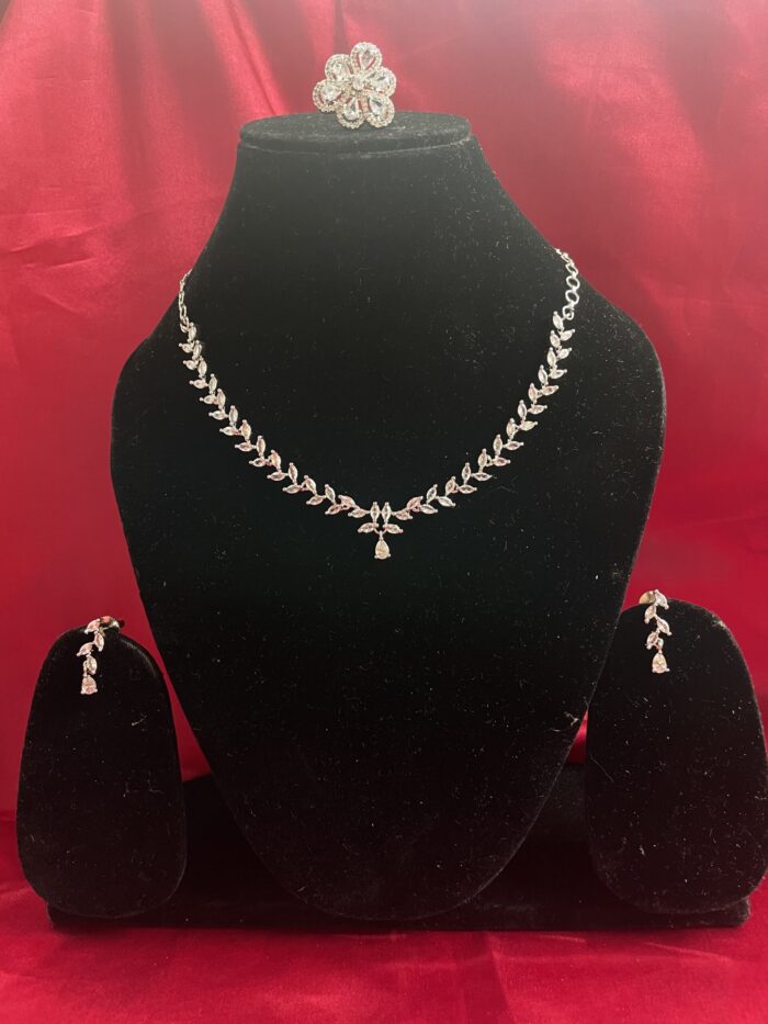 AD Necklace with Ring AJP2023-232