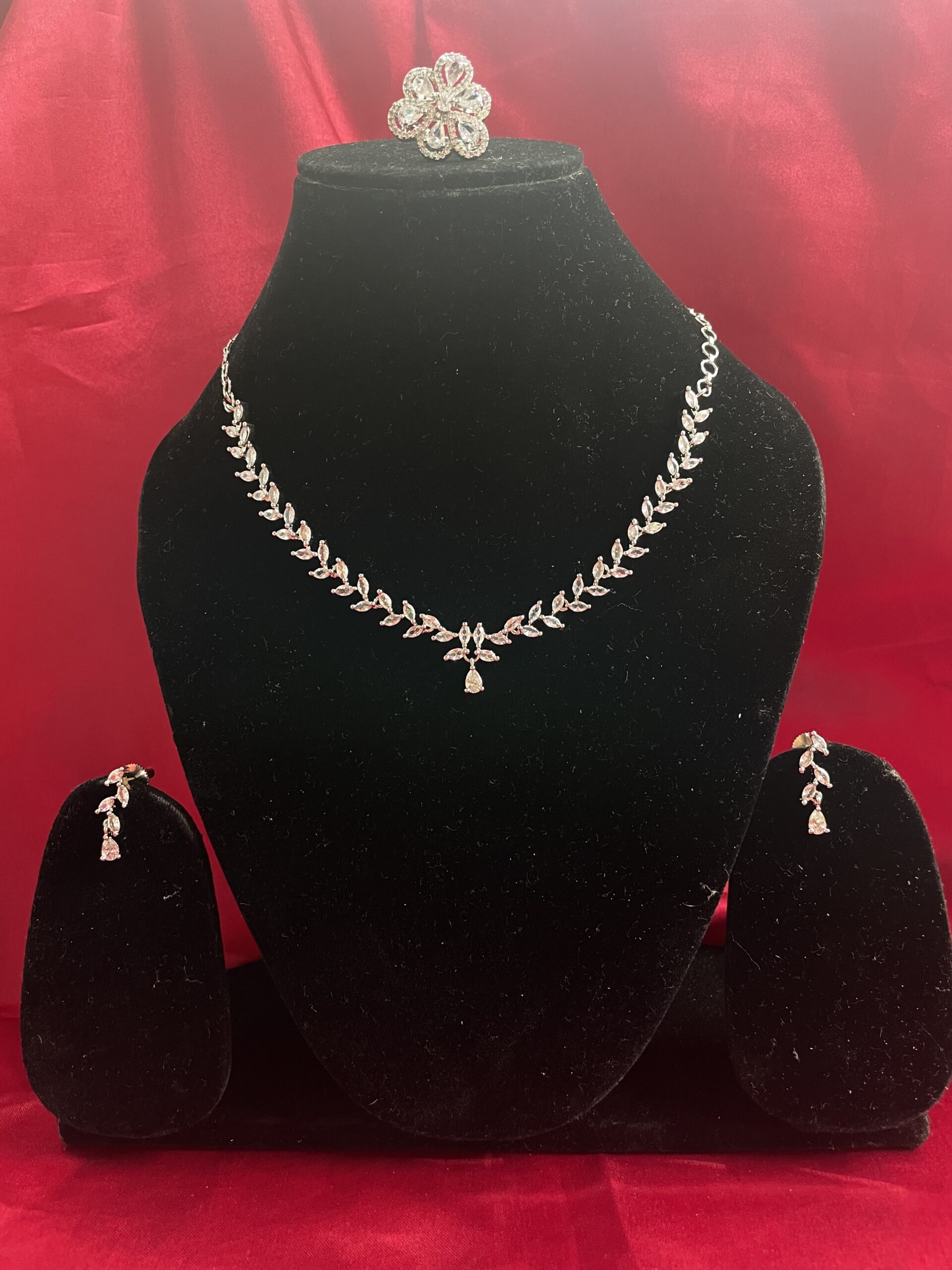AD Necklace with Ring AJP2023-232