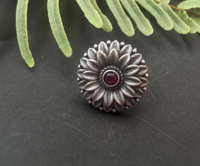 PermiumQuality Silver Look Like Ring AJP2023-84