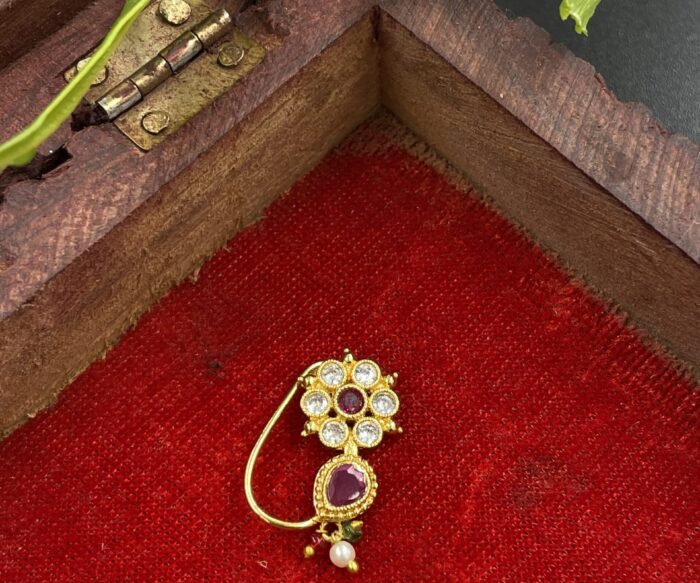 AD Stone Clip On Nath AJP2023-237