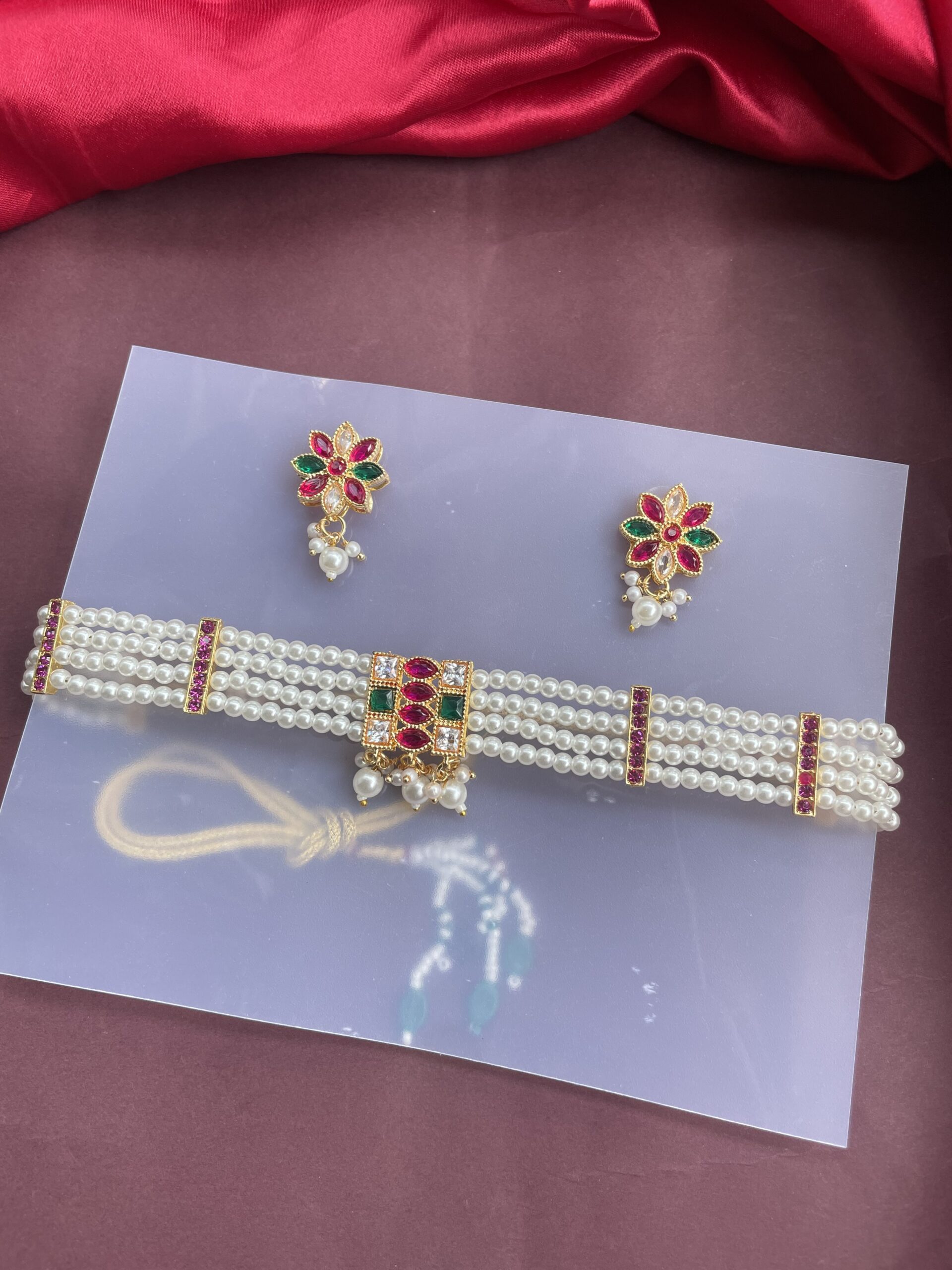 Simple Traditional Necklace AJP2024-99 - Image 2
