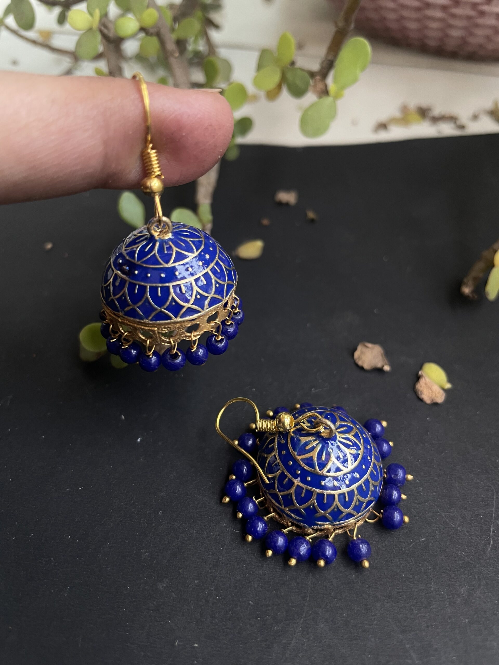 Small Sized Meenakari Earrings AJP2023-41