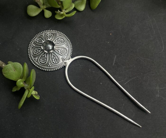 Oxidised Hair Pin AJP2023-112