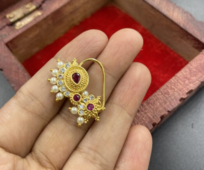 Traditional Clip On Nath AJP2023-244