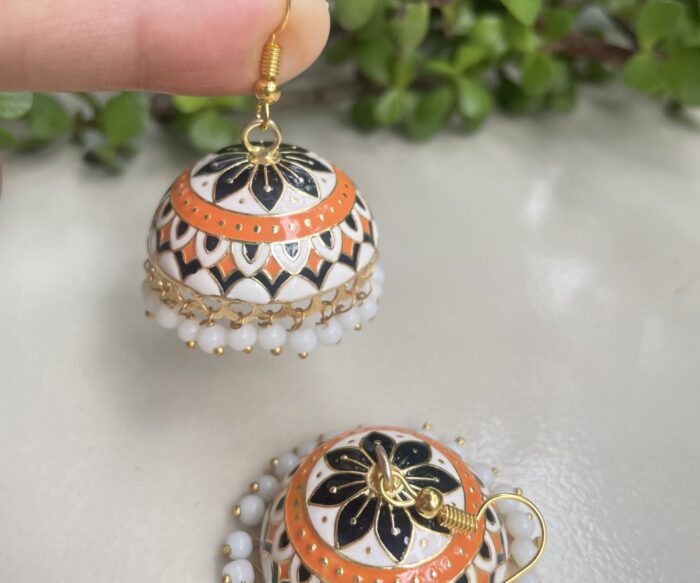 Big Size Meenaakari Jhumkas AJP2023-207