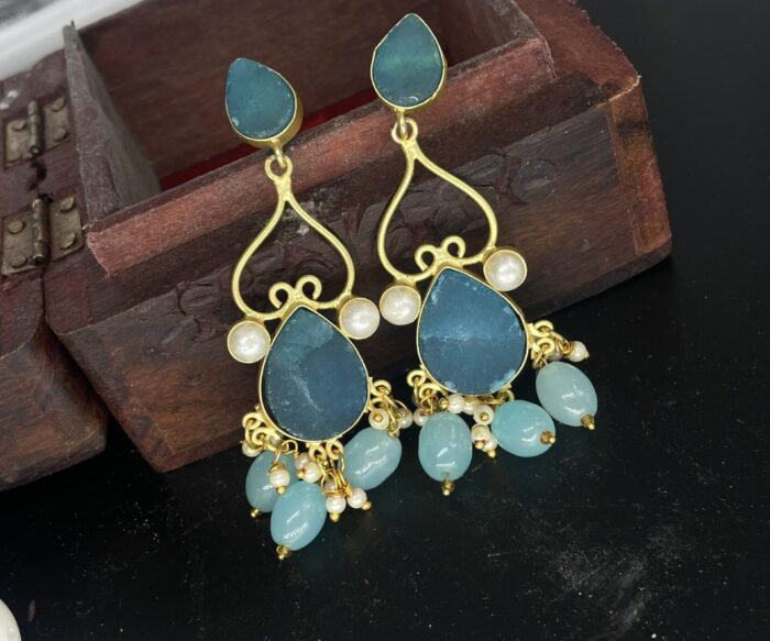 Light Weight Brass Earring AJP2023-209