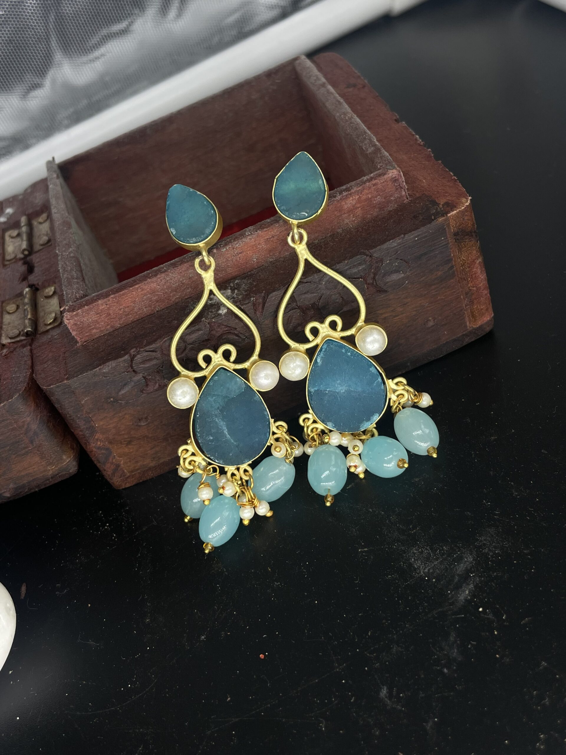 Light Weight Brass Earring AJP2023-209