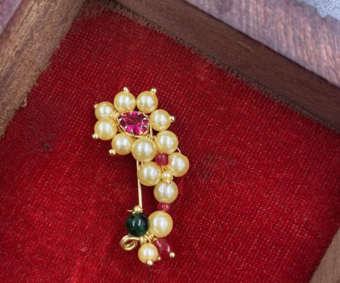 Traditional Maharashtian Clip On Nath AJP2023-240
