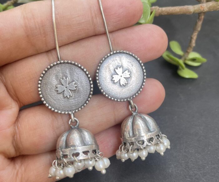 Hook Style Jhumka Earrings AJP2023-95