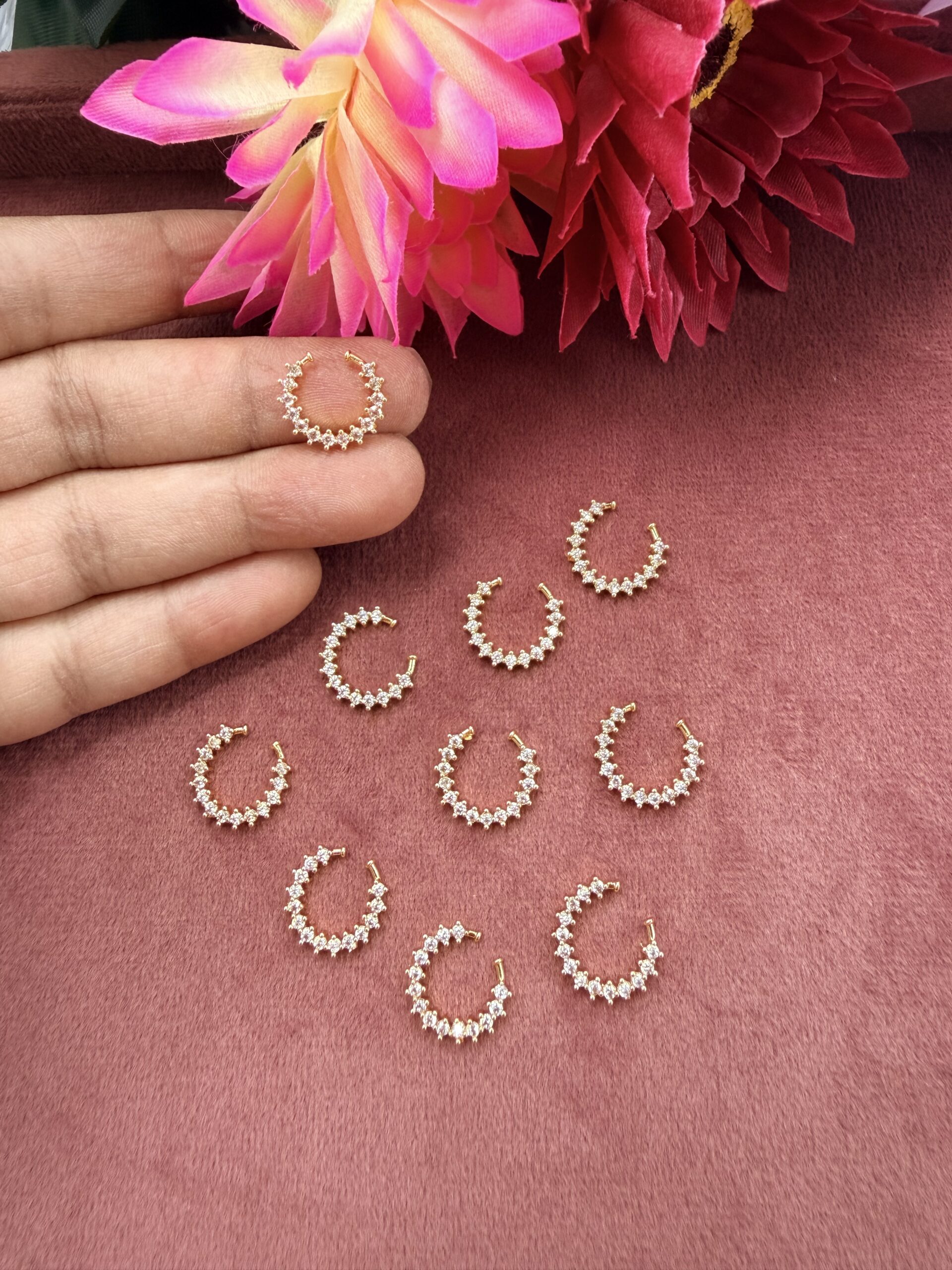 AD Stone Nose Pin (1 PC ) AJP2026-1079