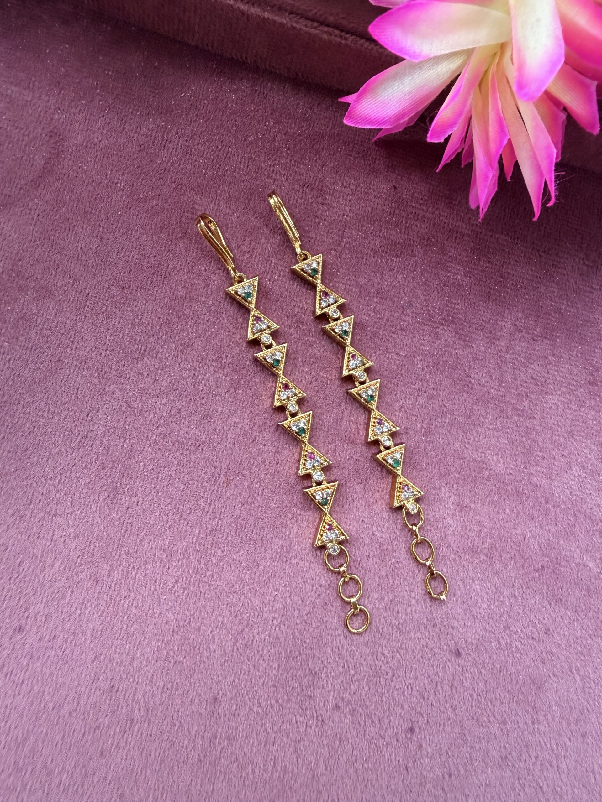 Traditional Ear Chain Pin AJP2026-1086 - Image 2