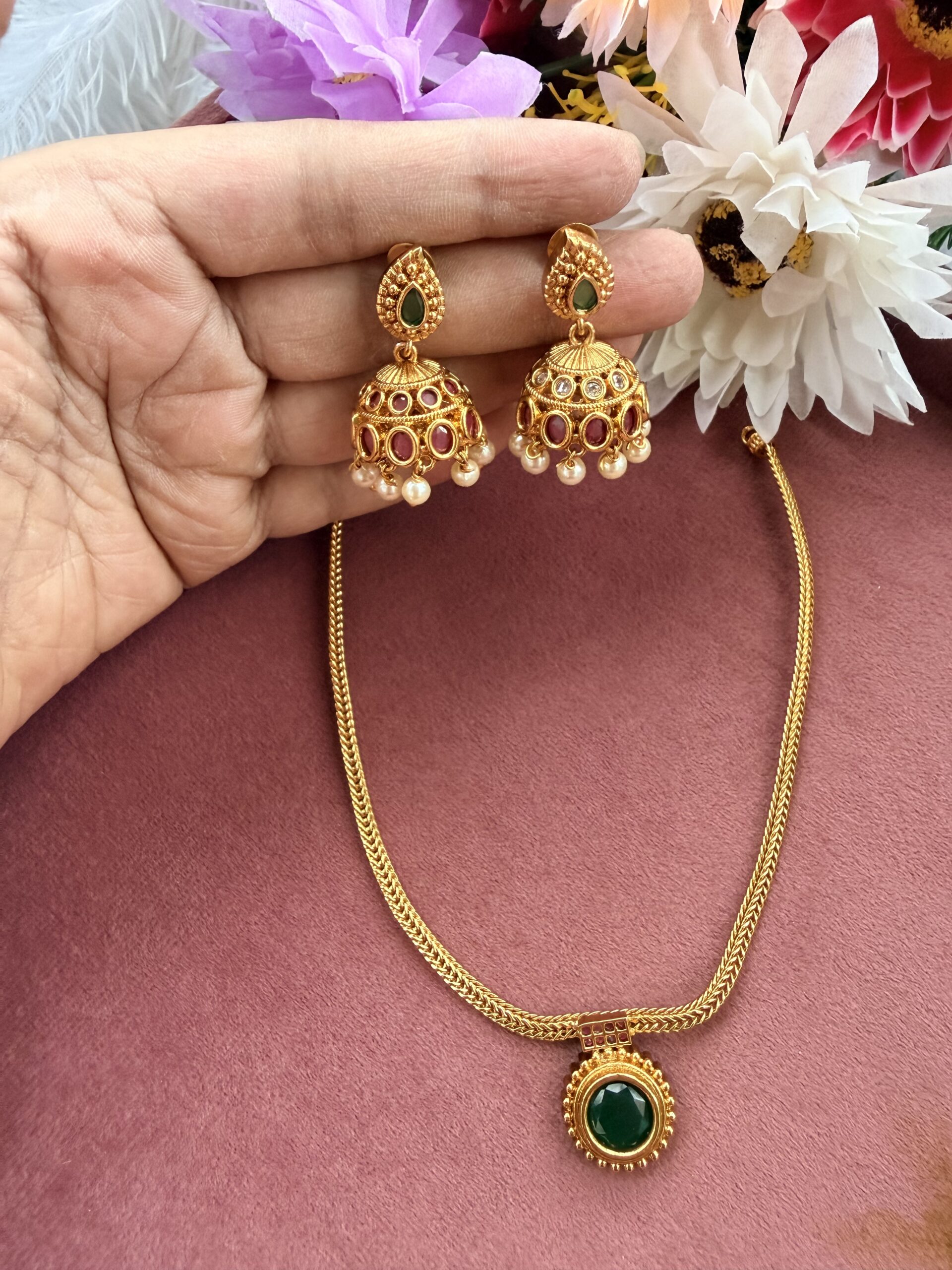 Traditional Chain Necklace AJP2026-1099 - Image 3