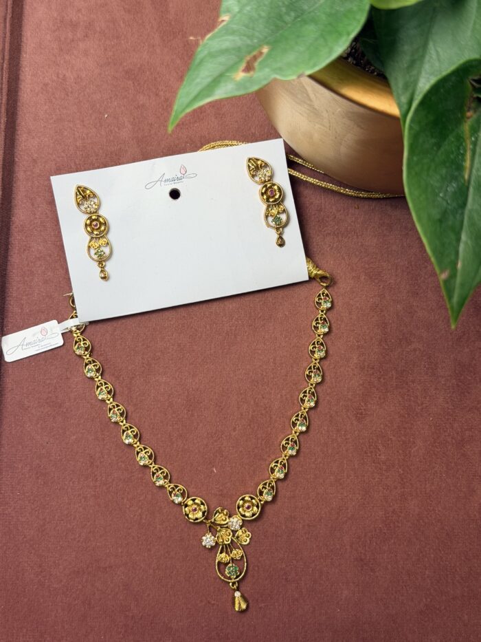 Traditional Short  Necklace AJP2026-1123