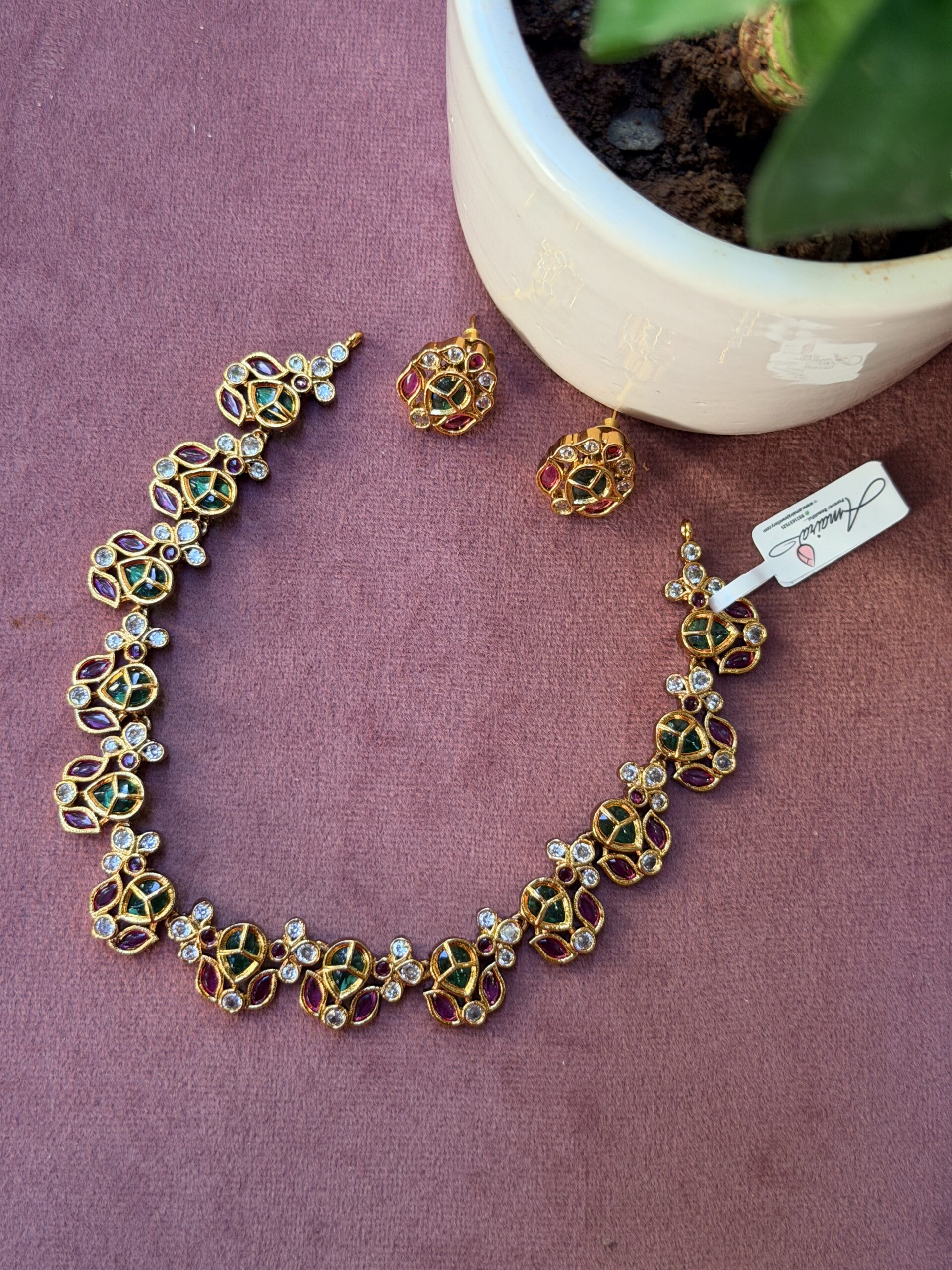 Traditional Short  Necklace AJP2026-2221