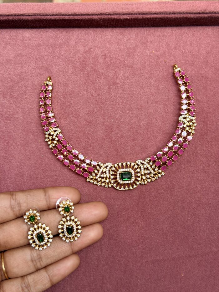 AD Stone Necklace AJP2026-2213