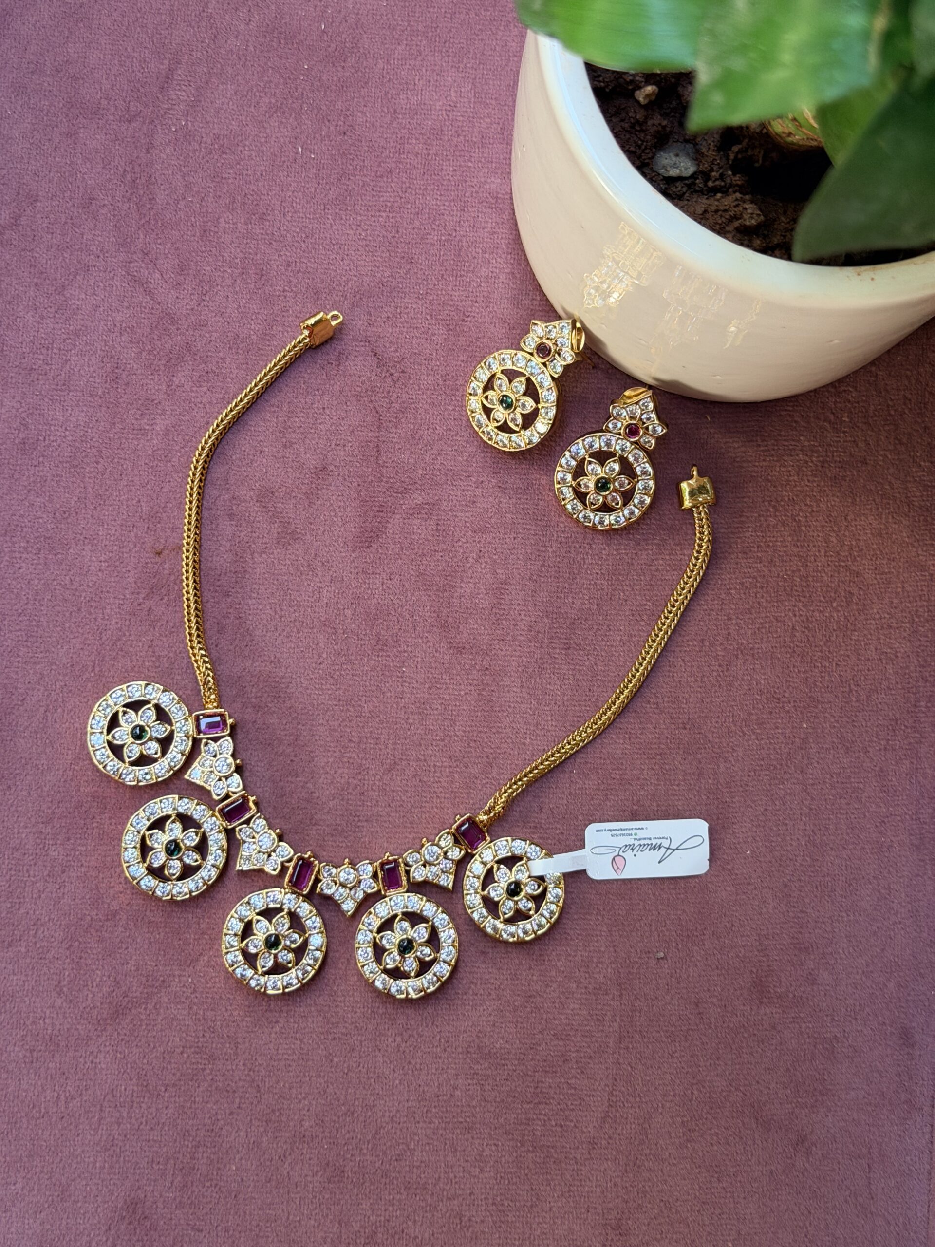 Traditional Short Necklace AJP2026-2227 - Image 2