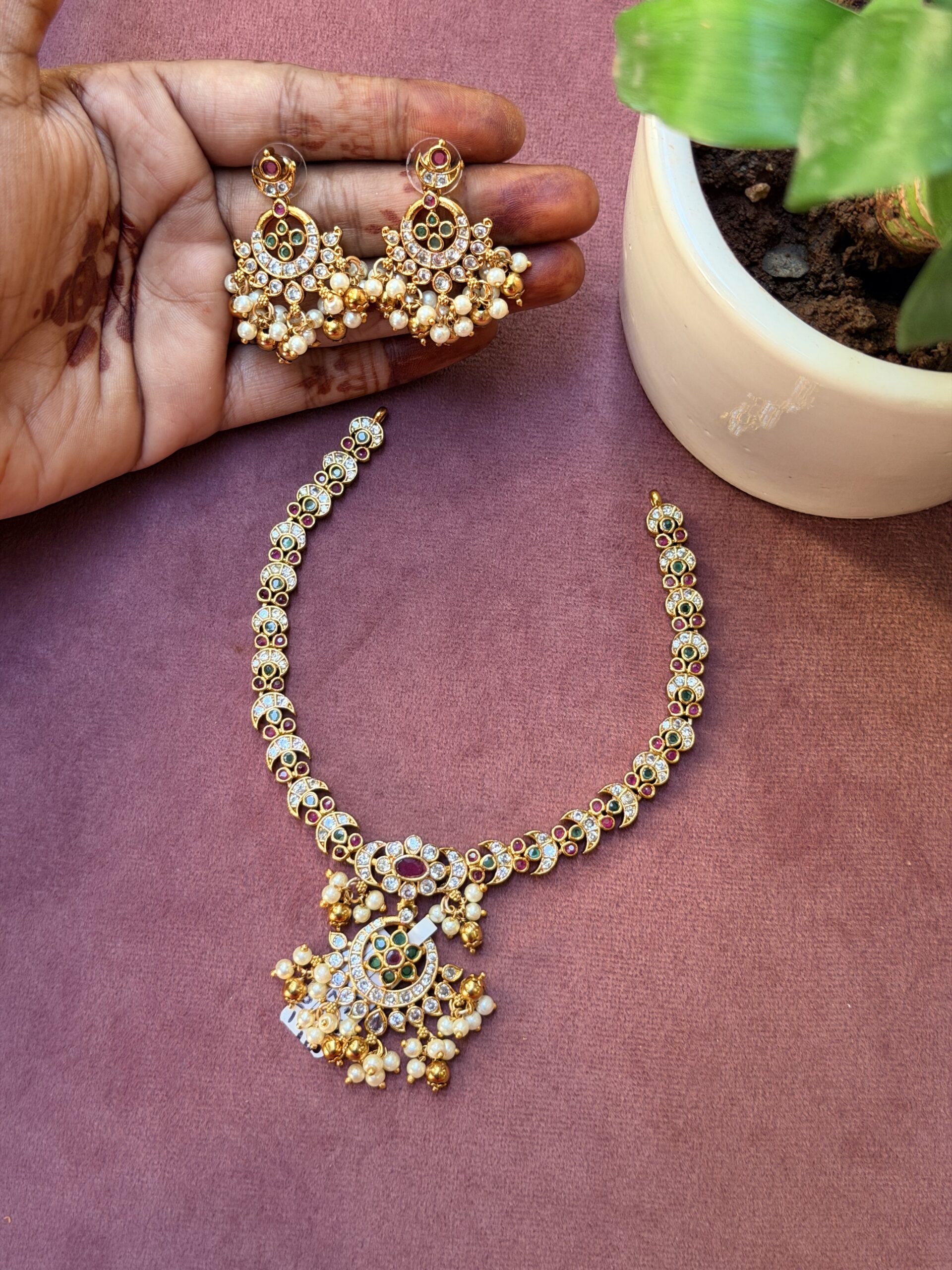Traditional Short  Necklace AJP2026-2232