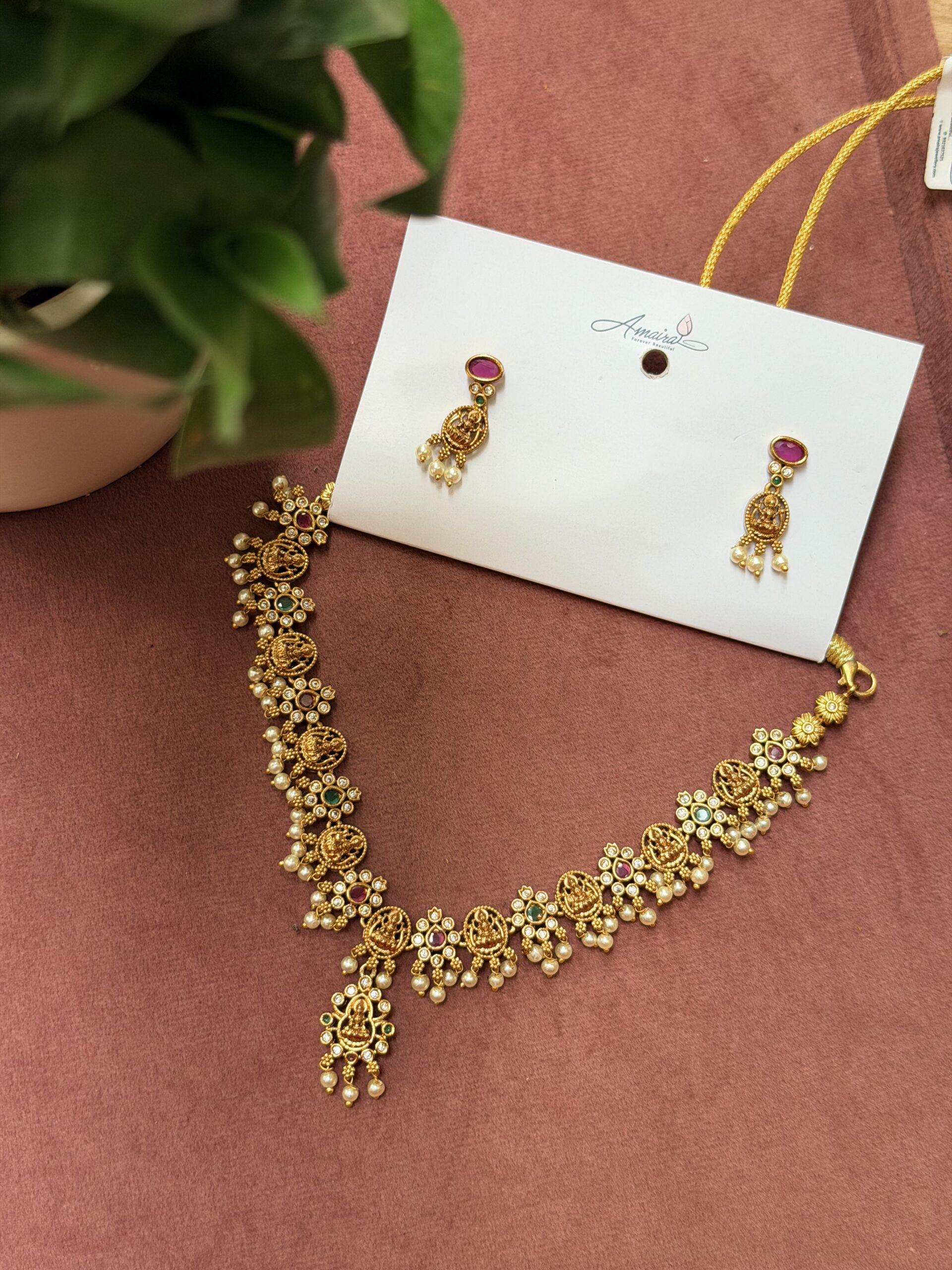 Traditional Short  Necklace AJP2026-1360