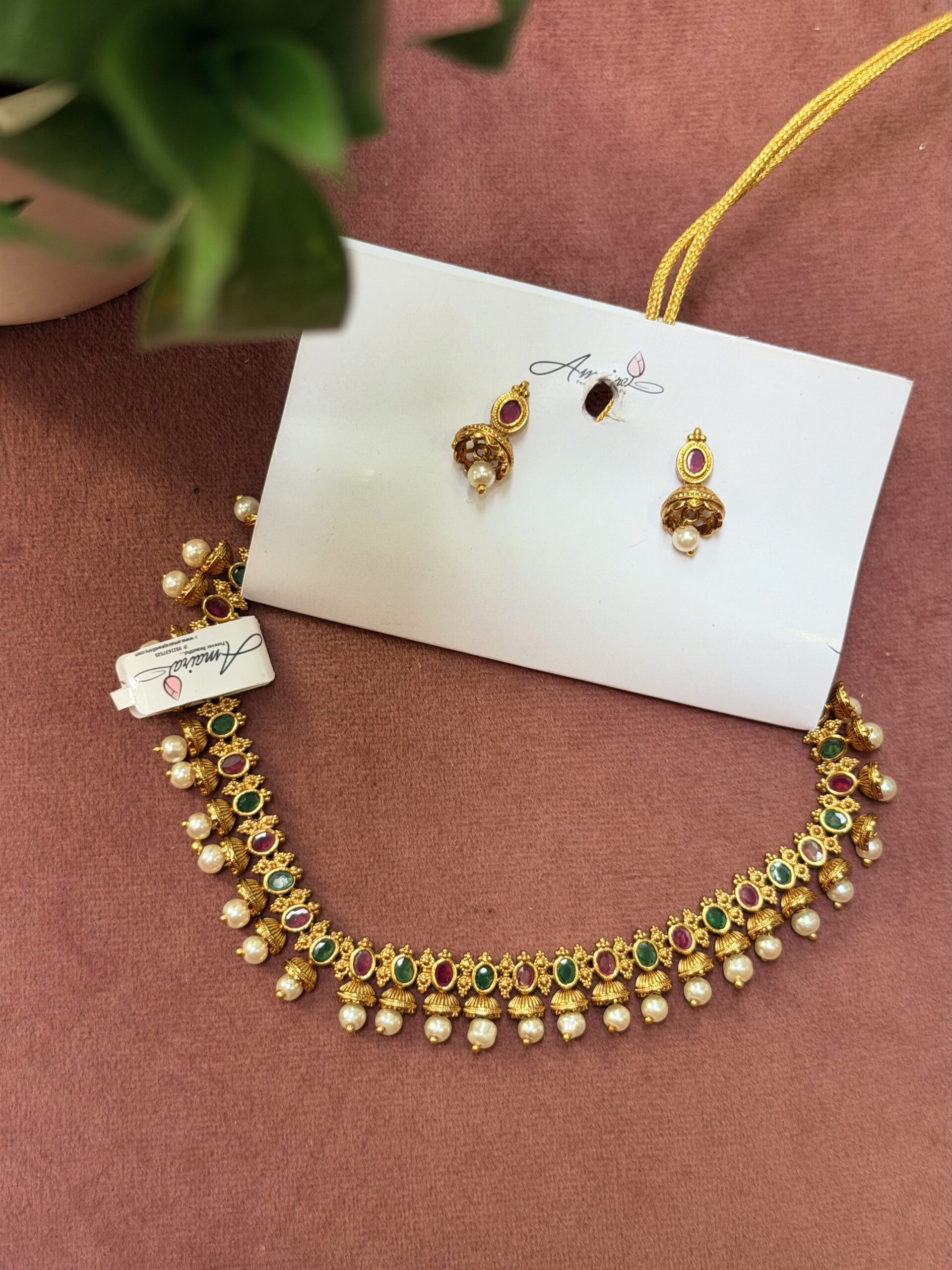 Traditional Short  Necklace AJP2026-2259 (Copy)