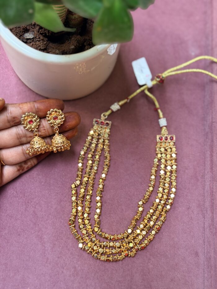 Traditional Aashatpailu Necklace AJP2026-2064