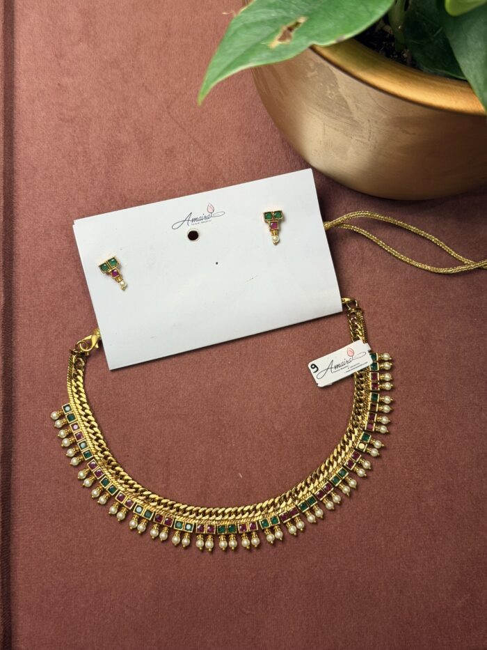 Traditional Short  Necklace AJP2026-1359