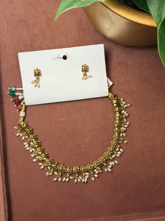 Traditional Short  Necklace AJP2026-2003