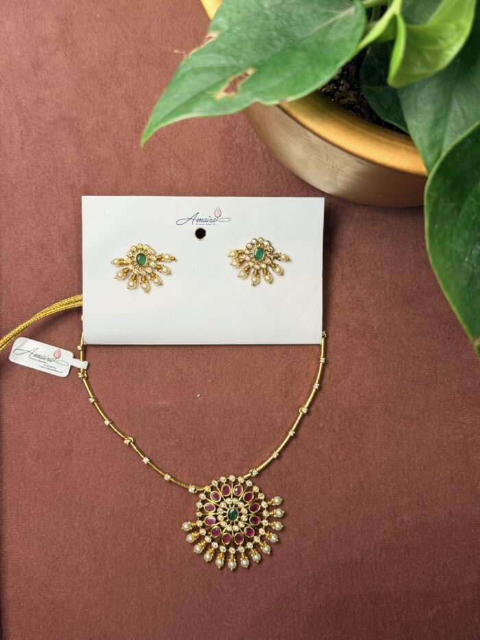 Traditional Short  Necklace AJP2026-1069
